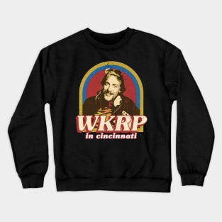 wkrp in cincinnati retro Crewneck Sweatshirt